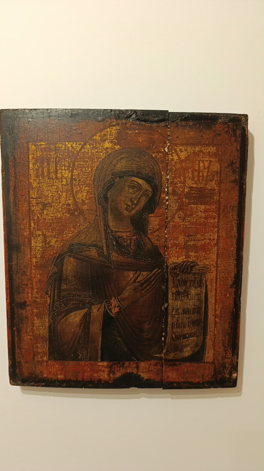Theotokos Deesis with feast scenes
